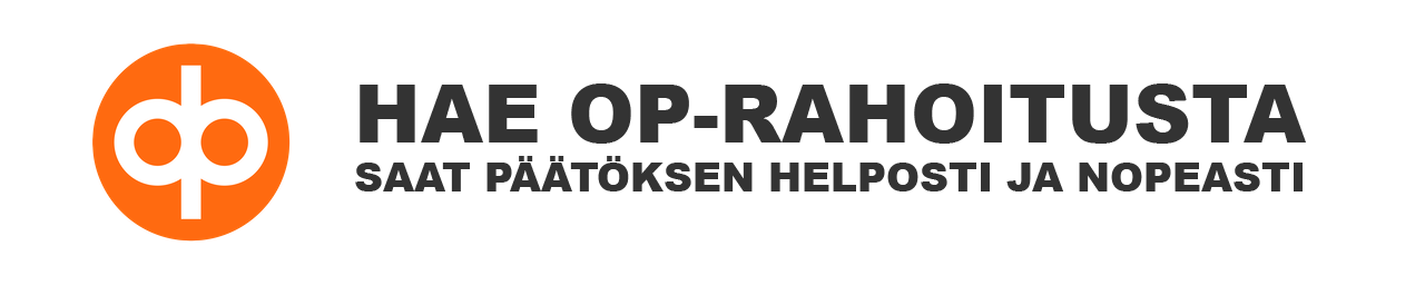 Hae OP-rahoitusta - saat päätöksen helposti ja nopeasti